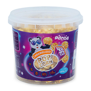 Popcorn In Bucket, Caramelized, The Panda 160g