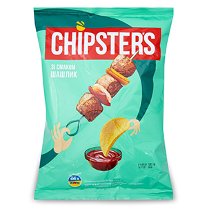 Crisps, Shish Kebab "ChipsterÂ´s" 120g