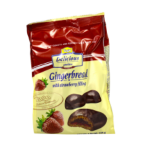 Tago - Gingerbread with Strawberry Filling 160g