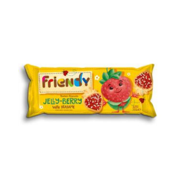 Biscuits "Jelly Berry", Friendy 200g