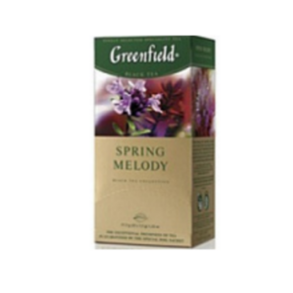 GREENFIELD spring melody black tea 25 x 1.5g