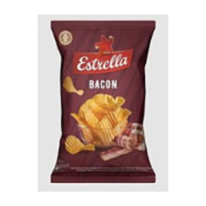 ESTRELLA Chips bacon taste, 130 g