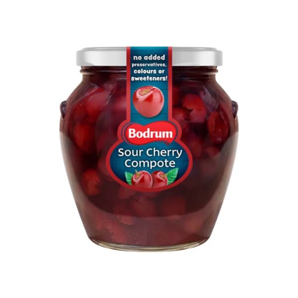 Bodrum Amf Compote-Sour Cherry No Pit 580ml