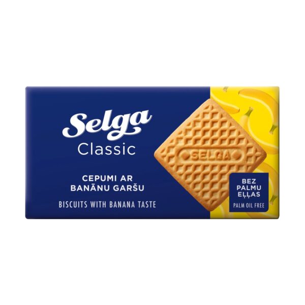 Banana Biscuits Selga 180g