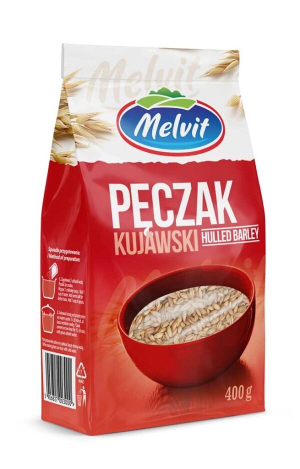 MELVIT
Hulled barley 400 g