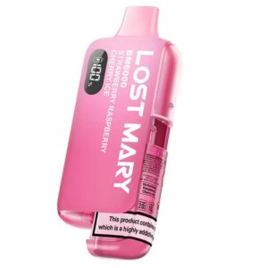 Lost Mary BM6000 Refillable Vape Kit-Strawberry Raspberry Cherry Ice (pack of 5)