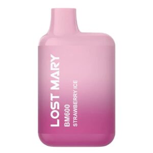 Lost Mary BM600 Prefilled Pod Kit - Strawberry Ice (pack of 10)