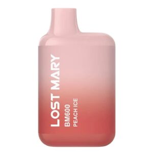 Lost Mary BM600 Prefilled Pod Kit - 20mg-Peach Ice (pack of 10)