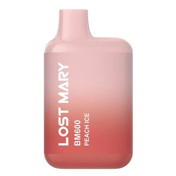 Lost Mary BM600 Prefilled Pod Kit - 20mg-Peach Ice (pack of 10)