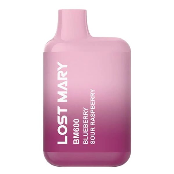 Lost Mary BM600 Prefilled Pod Kit - Blueberry Sour Raspberry(pack of 10)