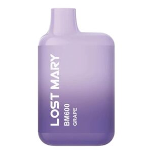 Lost Mary BM600 Prefilled Pod Kit - 20mg-Grape (pack of 10)