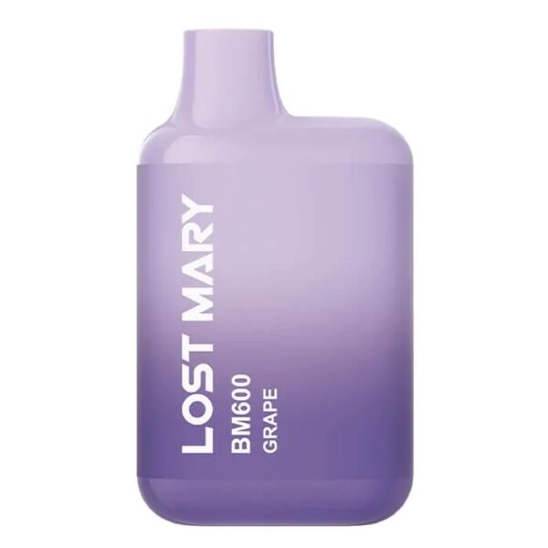 Lost Mary BM600 Prefilled Pod Kit - 20mg-Grape (pack of 10)