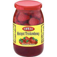 EDMAL STRAWBERRY COMPOTE 900ML