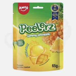 Amos - Peelerz Gummy Pineapple - 65g