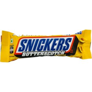 Snickers BUTTERSCOTCH Peanuts & Milk Chocolate Bar 40g