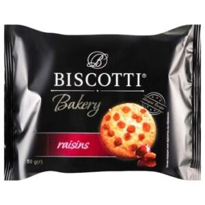 Biscotti Bakery Cookies with Raisins 50g