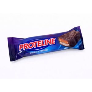 Glazed nougat and caramel bar 50 g