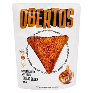 “Obertos” Bread Bruschetta, Garlic Sauce 100g