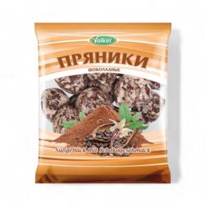Sweet Pastries With Chocolate Flavour Prianiki 400g