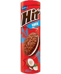 Bahlsen Hit Coconut flavour Sandwich Chocolate Biscuits 220g