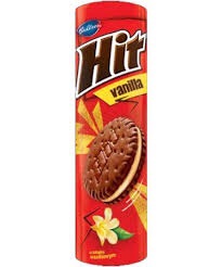 Bahlsen Hit Vanilla flavour Sandwich Chocolate Biscuits 220g