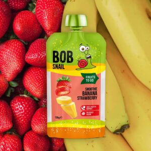 Bob Snail Smoothie Banana & Strawberry