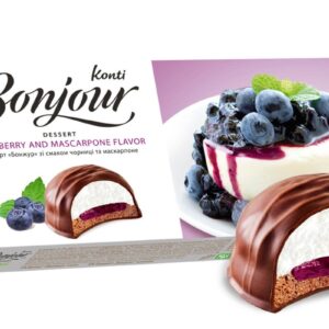 Desert Bonjour KONTI Blueberry and Mascarpone Flavor
